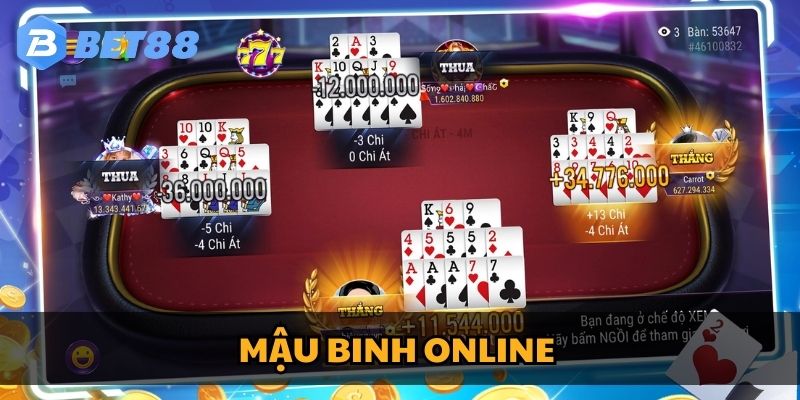 Khám Phá Mậu Binh Online Tại BET88